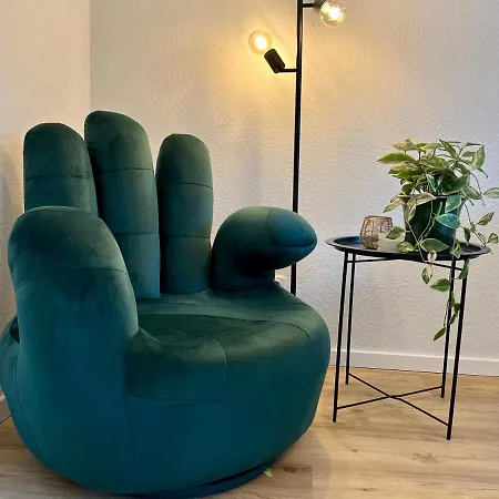 Appartement Design Mit Balkon - Kueche - Netflix *