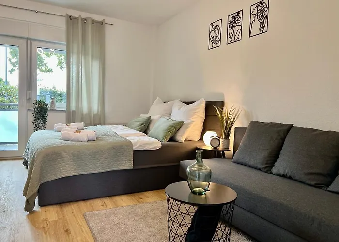 Design Mit Balkon - Kueche - Netflix Apartment Essen